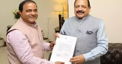 Odisha Minister Krushna Chandra Patra calls on Union Minister Dr. Jitendra Singh