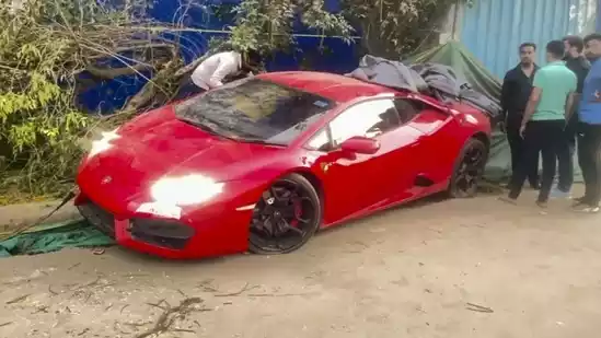 Noida Lamborghini Crash: Luxury Car Hits Two Workers