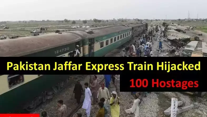 Pakistan Jaffar Express Train Hijacked, Rebel Group Claims 100 Hostages