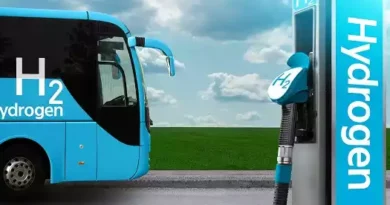 Hydrogen-powered buses
