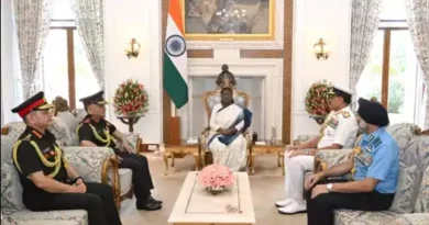 Operation Sindoor: CDS, service chiefs brief President Droupadi Murmu