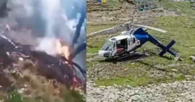 7 Dead in Kedarnath Helicopter Crash