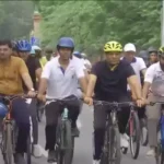 Delhi Olympic Day Run Flagged Off by CM Rekha Gupta and Union Minister Mansukh Mandaviya