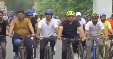 Delhi Olympic Day Run Flagged Off by CM Rekha Gupta and Union Minister Mansukh Mandaviya