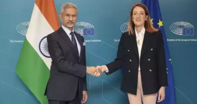 EAM Jaishankar EU Parliament President