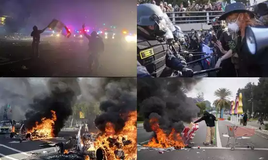 Los Angeles Erupts in Chaos Over Immigration Raids