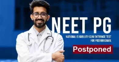 NEET-PG 2025 Exam Postponed