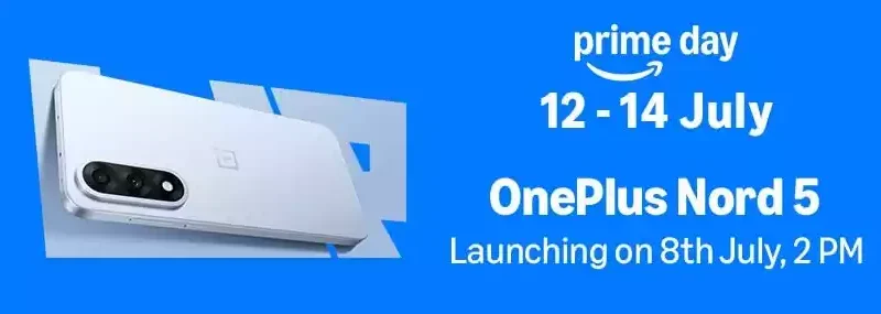 OnePlus Nord 5 India Launch on July 8