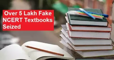 Over 5 Lakh Fake NCERT Textbooks Seized