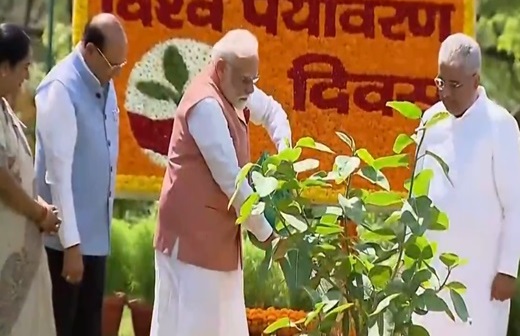PM Modi launches Aravalli green drive