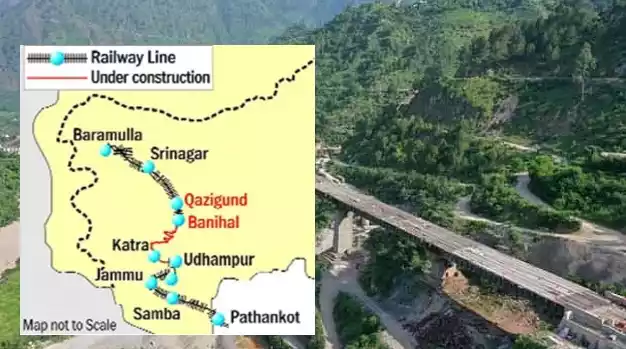 PM Modi to Dedicate Udhampur-Srinagar-Baramulla Rail Link