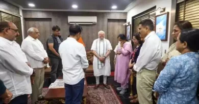 Prime Minister Modi Condoles Demise of Former Gujarat CM Vijay Rupani
