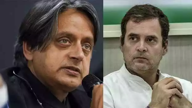 Shashi Tharoor Defends India Rahul Gandhi controversy