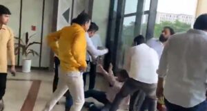 Viral Video BMC Additional Commissioner Assaulted During Public Hearing