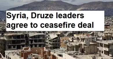 Ceasefire Reached in Sweida After Deadly Clashes