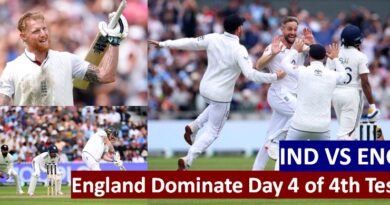 England Dominate Day 4 of 4th Test: India in Trouble After Woakes' Early Strikes