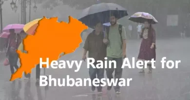Heavy Rain Alert for Bhubaneswar