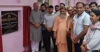 MLA Yudhvir Sethi, JMC Commissioner Inaugurate Rooftop Shed at Sri Ram Mandir for Amarnath Yatris