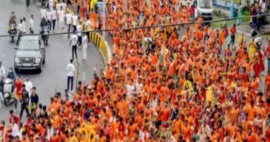 Massive Influx of Over 2.5 Crore Kanwariyas in Haridwar as Shravan Kanwar Yatra Reaches Final Phase