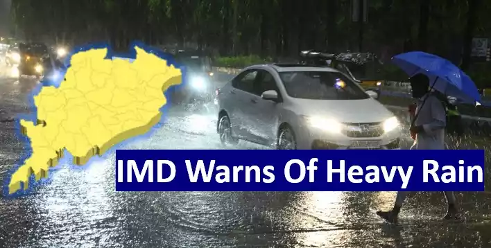 Odisha Weather Alert IMD Warns of Heavy Rain