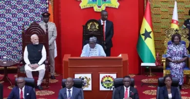PM Modi Addresses Ghana Parliament
