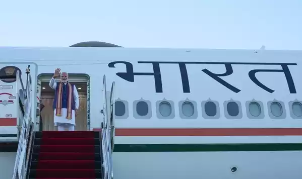 PM Modi Arrives in Namibia for Landmark Visit