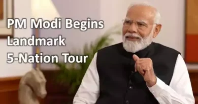 PM Modi Begins Landmark 5-Nation Tour
