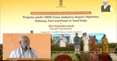 PM Modi Inaugurates ₹4900 Crore Infrastructure Projects in Tamil Nadu