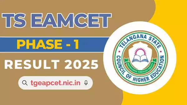 TS EAMCET Allotment Result 2025 OUT