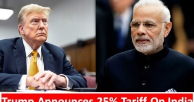 Trump Announces 25% Tariff on India