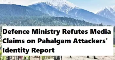 Defence Ministry Refutes Media Claims on Pahalgam Attackers' Identity Report