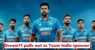 Dream11 pulls out as Team India sponsor