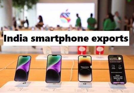 India smartphone exports