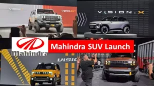 Mahindra SUV Launch