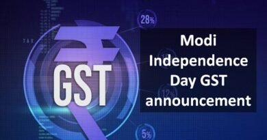 Modi Independence Day GST announcement