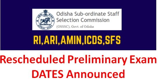 OSSSC RI Exam Date