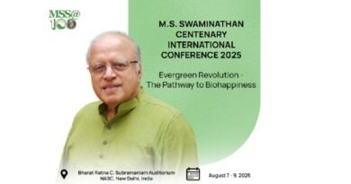 PM Modi to Inaugurate M.S. Swaminathan Centenary Conference in Delhi