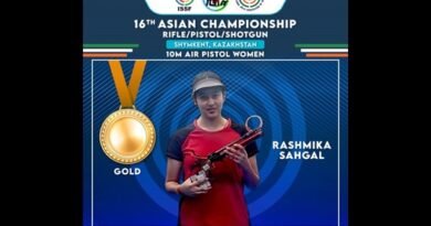 Rashmika Sahgal Junior Air Pistol Gold