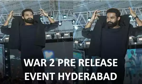 War 2 pre release event Hyderabad