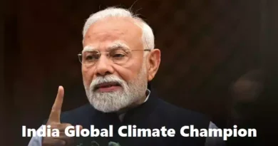 India global climate champion