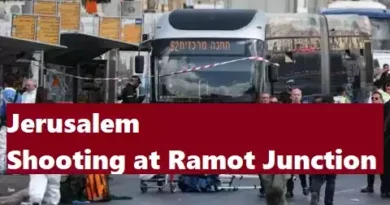 Jerusalem Shooting at Ramot Junction