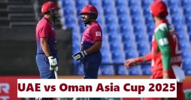 UAE vs Oman Asia Cup 2025