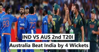 Australia Beat India by 4 Wickets