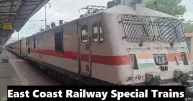 East Coast Railway special trains