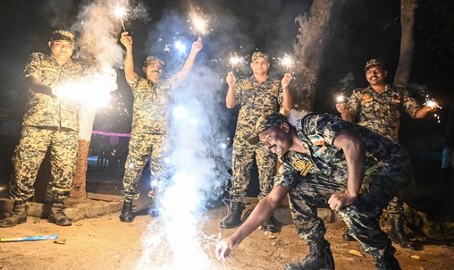 Indian Army Celebrated Diwali