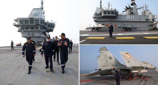 PM Modi Diwali INS Vikrant