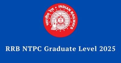 RRB NTPC Graduate Level Online Form 2025