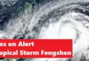 tropical storm Fengshen