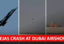 Tejas crash at Dubai Airshow