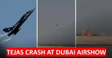 Tejas crash at Dubai Airshow
